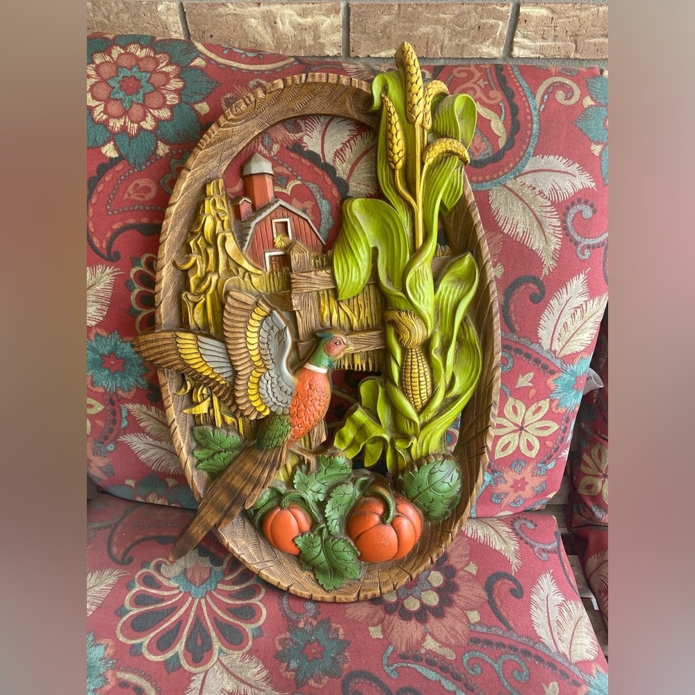 Colorful Farmhouse Wall Plaque